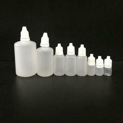 2/5/15/20/30/50ml Plastic Empty Squeezable Dropper Bottle Fo