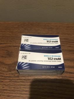 2-PACK Of New Bausch & Lomb Muro 128 5% OINTMENT 1/8 fl oz  