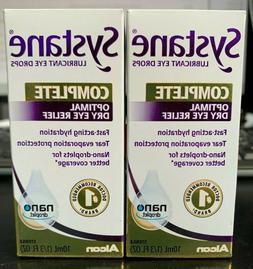 2pk Systane Complete Optimal Dry eye Nano Droplet 10ml Expir