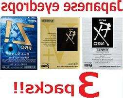 Santen Sante Fx Neo And V-plus And Rohto Z! Pro