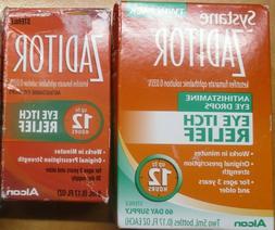 3 Systane Zaditor eye itch relief drop prescription strength