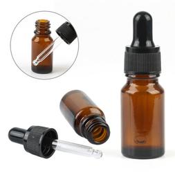 5-30ML Reagent Eye Dropper Drop Amber Glass Aromatherapy Liq