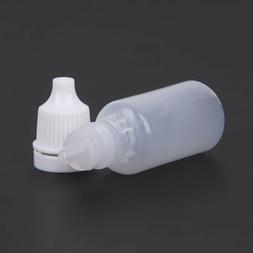 50pcs 10ml Empty Eye Drop Bottle Squeezable Eye Liquid Dropp