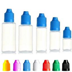 5ml 10ml 30ml 50ml Empty Plastic Squeezable Dropper Bottles 