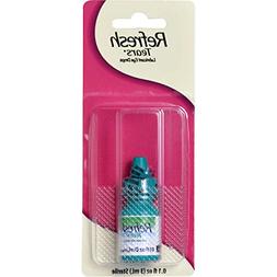 6 x Travel Size Refresh Tears Lubricant Eye Drops 