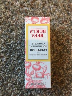 Burt's Bees Complete Nourishment Facial Oil, Anti-Aging Oil,