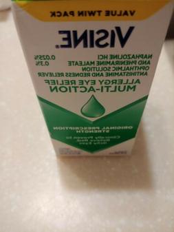 VISINE-A MULTI-ACTION EYE ALLERGY RELIEF VALUE TWIN PACK 2x 