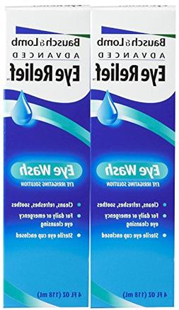 Bausch & Lomb Advanced Eye Relief Eye Wash-4 oz, 2 pack