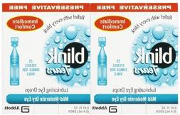 AMO Blink Tears Lubricating Eye Drops, Single Use Vials-25 C