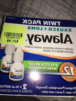 Alaway Antihistamine Eye Drops, 2 Count