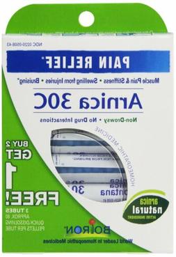 Arnica 30 C Great Value 3 Tubes Pack Boiron 3 Tubes