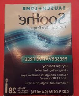 Bausch & Lomb Soothe Single-Use Dispensers, 0.02 Oz. 28 Ct. 