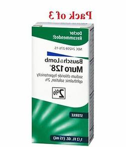 Bausch + Lomb Muro 128 Solution 2% Corneal Edema Relief 15 m