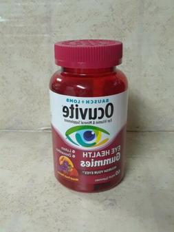 Bausch Lomb Ocuvite protect eyes vitamin 60 gummies Lutein Z