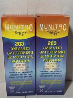 Optimum CDS Cleaning, Disinfecting and Storage Solution 4 oz