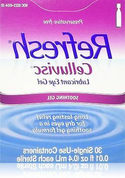 Refresh Celluvisc Lubricant Eye Gel Single-use Containers 30