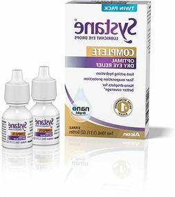 Systane Complete Lubricant Eye Drops, 10ml - 2 Pack (Exp 11/