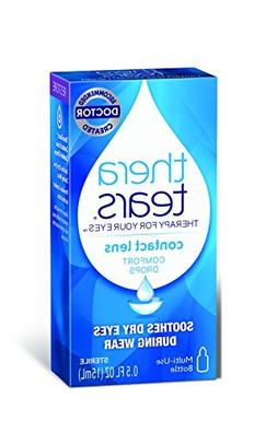 Thera Tears Thera Tears Contact Lens Solution, 0.34-Ounce  b