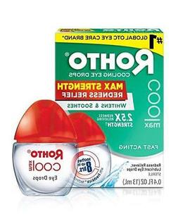 Rohto Cool Max Maximum Redness Relief Cooling Eye Drops