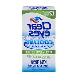 Clear Eyes Cooling Comfort-Itchy Eye Relief, 0.5 Ounce by Cl