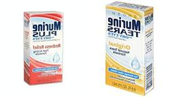 Bundle, 0.5 Fl Oz  Includes 3-box Murine Plus For Dry Eyes, 