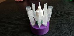 Holder For Vials & Bottle - 8 Disposable Vials & 1 Bottle - 