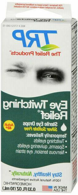 The Relief Products Eye Twitching Relief Drops, 0.33 Fluid O