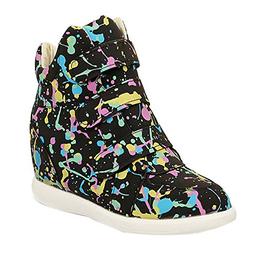 Respctful ♪☆ Girls Fashion Graffiti Pattern Single Shoes