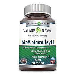 Hyaluronic Acid 100mg Amazing Nutrition Formulas 120 Capsule