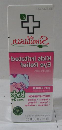 Similasan Kids Irritated Eye Relief Drops, 0.33 Ounce EXP. 0