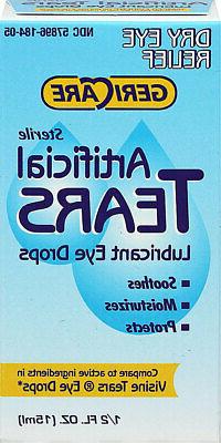 Gericare Artificial Tears Lubricant Eye Drops-0.5 oz Drops