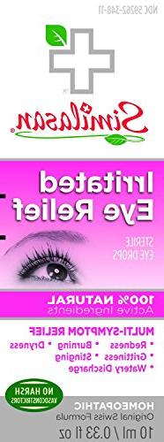 Similasan Irritated Eye Relief Drops, .33-Ounce Bottle Pack 