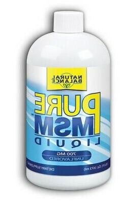 Natural Balance Pure MSM Liquid | 16 oz