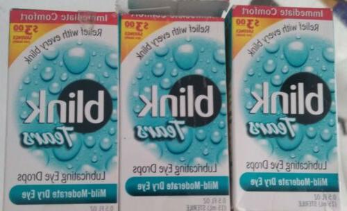 Blink Tears Lubricating Eye Drops, 0.5 fl oz