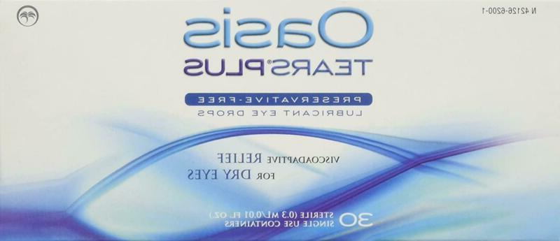 Oasis Tears Plus Preservative-Free Lubricant Eye Drops, 30 C