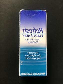 REFRESH LACRI-LUBE LUBRICANT EYE OINTMENT 0.12 OZ. EXP NOV 2