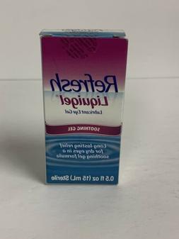 REFRESH LIQUIGEL Lubricant Eye Gel 0.50 oz exp.04/2018