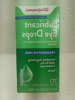 Walgreens~Lubricant Eye Drops~Compare To Refresh +~70 Single
