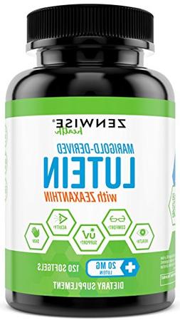 Lutein 20mg Vitamin Supplement - Provides All-Natural Benefi