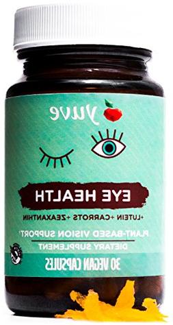Yuve Natural Lutein 20mg Vitamin Supplement - Benefits for D