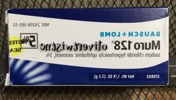 Bausch & Lomb Muro 128 5% Ointment 1/8 oz 3.5g Expires AUGUS
