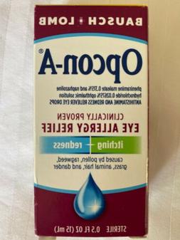 Opcon-A BAUSCH & LOMB Eye Allergy Relief 8/21