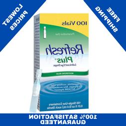 Preservative Free Refresh 100 Single Use Container Safe