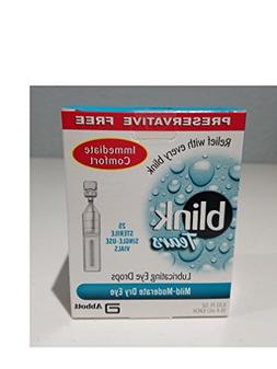 New Blink Preservative Free Dry Eye Relieve 25 Single Dose V