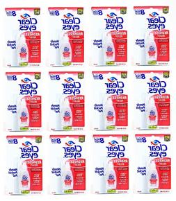 Clear Eyes Redness Relief up to 8 Hours, Handy Pocket Pals T