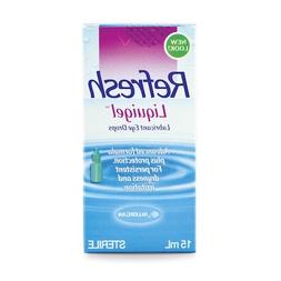 Sterile Refresh Liquigel Lubricant Eye Gel 15ml- moisturizin