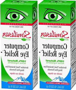 Similasan Computer Eye Relief Eye Drops, 0.33 Fluid Ounce 