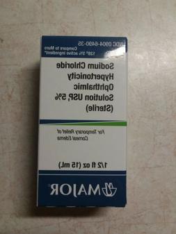 Sodium Chloride 5% Ophthalmic Solution Generic for Muro-128 