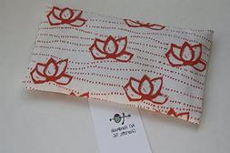 The Soother, Eye Pillow scented with lavender and filled wit