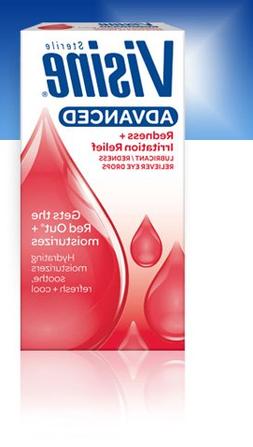 Visine&reg; Sterile Advanced Redness + Irritation Relief Eye Dr